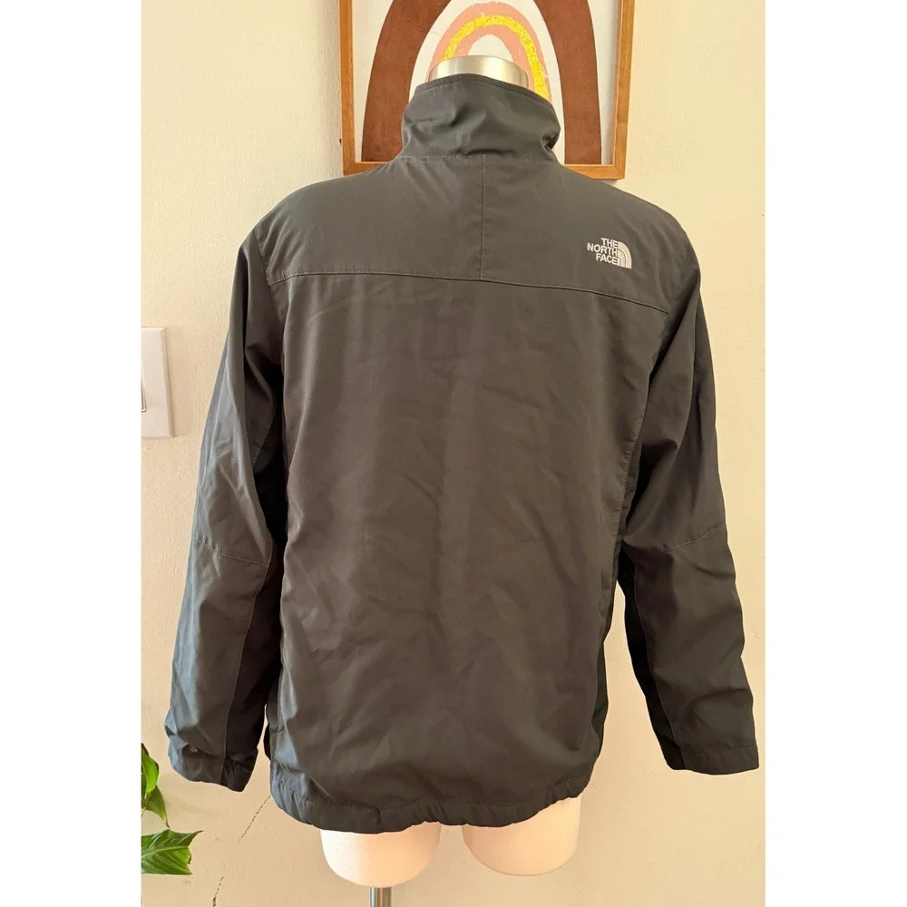 The North Face Apex Bionic Jacket Mens XL Gray Softshell Polartec Fleece Lined